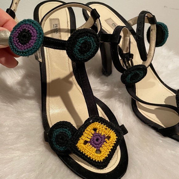 Prada Crochet Sandals - Picture 2 of 4